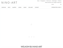 Tablet Screenshot of ninoart.nl